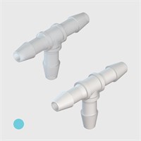 1/16" Barbs - Tee Connectors - Various Materials