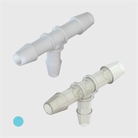 1/4"- 3/16" - Tee Reducing Connectors - Various Materials