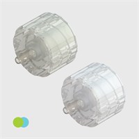 Male Luer Locks - 1/16" Rigid Barbs - Various Materials Available