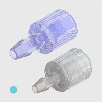 Rotating Male Luers with Snap Rings - Various Size & Materials Available