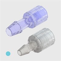 Rotating Male Luers - High Flow with Snap Ring - Various Size & Materials Available