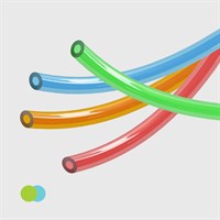 Transparent Polyurethane Tube  – 95 Shore A - 3.2 mm OD x 1.68 mm ID