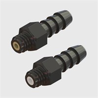 Polysulfone 10-32 UNF to 1/8" Male Thread Orifice Restrictors - Various Sizes