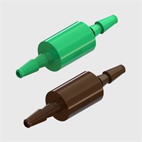 Polysulfone, Barbs with 43 micron filter for 1/16" ID tubing