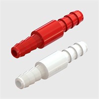Polysulfone, Barbs with 43 micron filter for 1/8" ID tubing