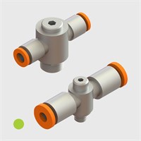 Nickel Plated Brass - Swivel Banjo Tees - Various Sizes