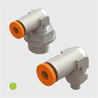 Nickel Plated Brass - Swivel Male Elbows - Various Sizes