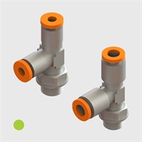 Nickel Plated Brass - Swivel Male Run Tees - Various Sizes