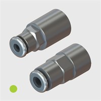 Food Grade Brass - Straight Females - Various Sizes