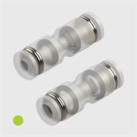 Polypropylene - Equal Straight Connectors - Various Sizes