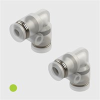 Polypropylene - Equal Elbow Connectors - Various Sizes