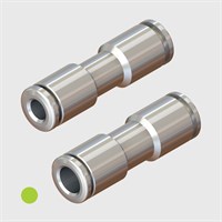 Stainless Steel - Equal Straight Connectors - Various Sizes